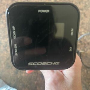 Scosche Black Bluetooth FM Car Transmitter